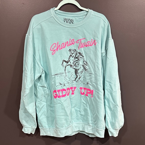 Mint Green Sweatshirt - Picture 1 of 5